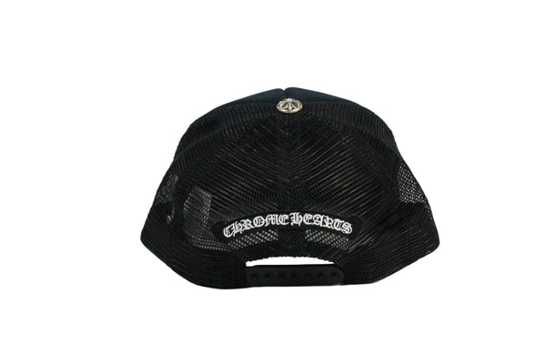 Chrome Hearts Triple Pink Cross Patch Trucker Cap