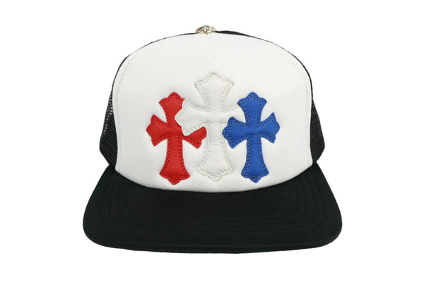 Chrome Hearts Cross Patch Logo Trucker Cap