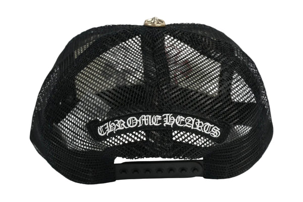 Chrome Hearts Cross Patch Logo Trucker Cap