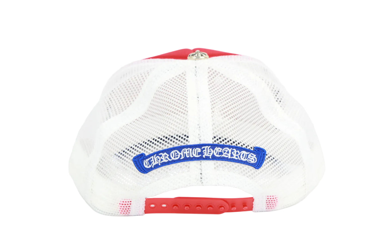 Chrome Hearts Logo Hollywood Trucker Cap