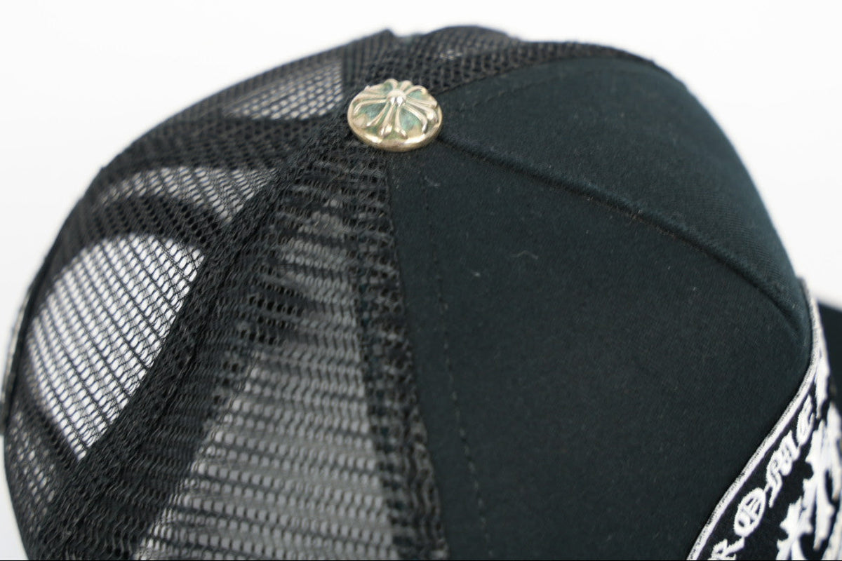 Chrome Hearts Triple Cross Hollywood Trucker Cap