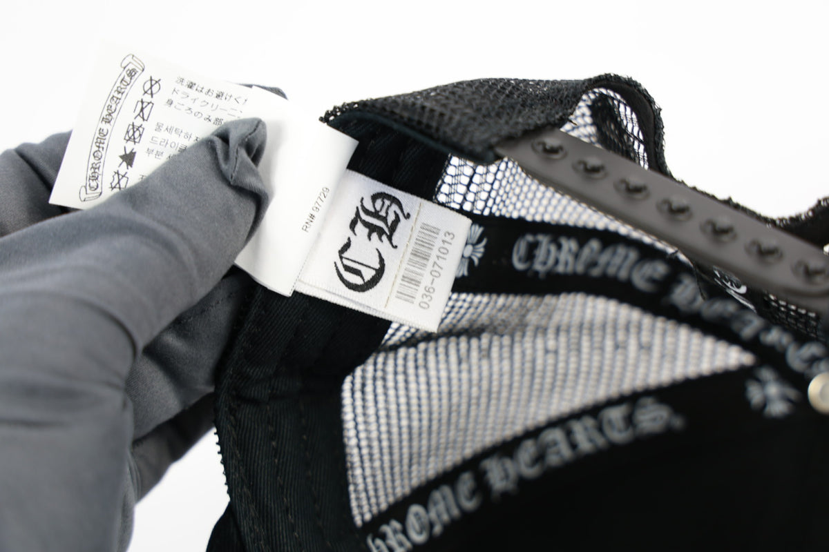 Chrome Hearts Triple Cross Hollywood Trucker Cap