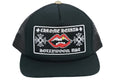 Chrome Hearts Matty Boy Lips Hollywood Logo Trucker Cap، الصورة 1