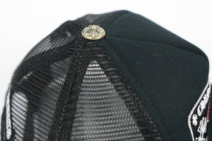 Chrome Hearts Matty Boy Lips Hollywood Logo Trucker Cap، الصورة 5