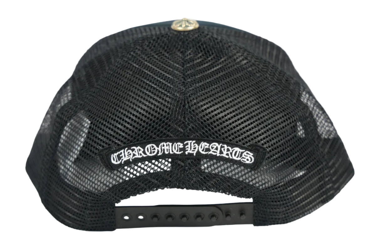 Chrome Hearts Matty Boy Lips Hollywood Logo Trucker Cap