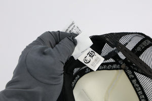 Chrome Hearts CH F*** Hollywood Navy Logo Trucker Cap، الصورة 8