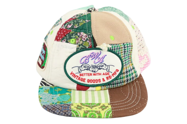 Better With Age BWA Embroidered Patch Work Cap