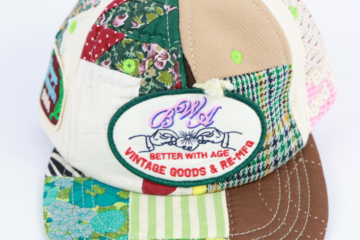 Better With Age BWA Embroidered Patch Work Cap
