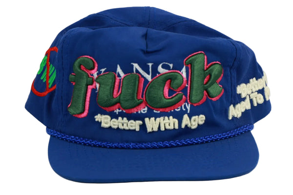 Better With Age Blue F*** Embroidered Cap