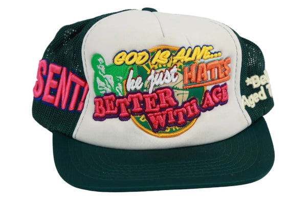 Better With Age God Is Alive Embroidered Trucker Cap
