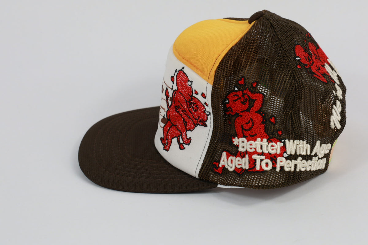 Better With Age Saint Lucie Embroidered Trucker Cap