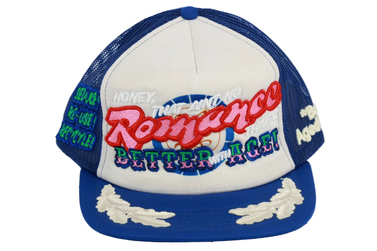 Better With Age Romance Embroidered Trucker Cap