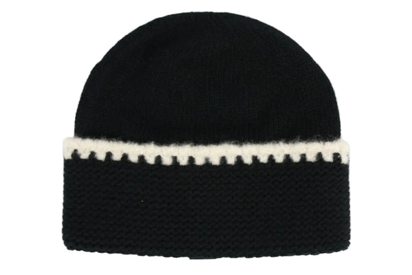 Chanel Logo Cashmere Beanie