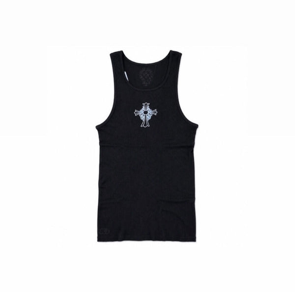 Chrome Hearts Cross Print Ribbed Tank Top, photo 1