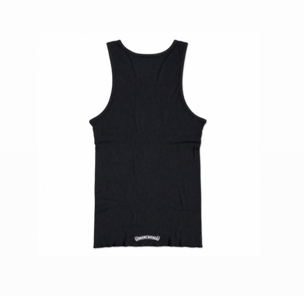 Chrome Hearts Cross Print Ribbed Tank Top, photo 2