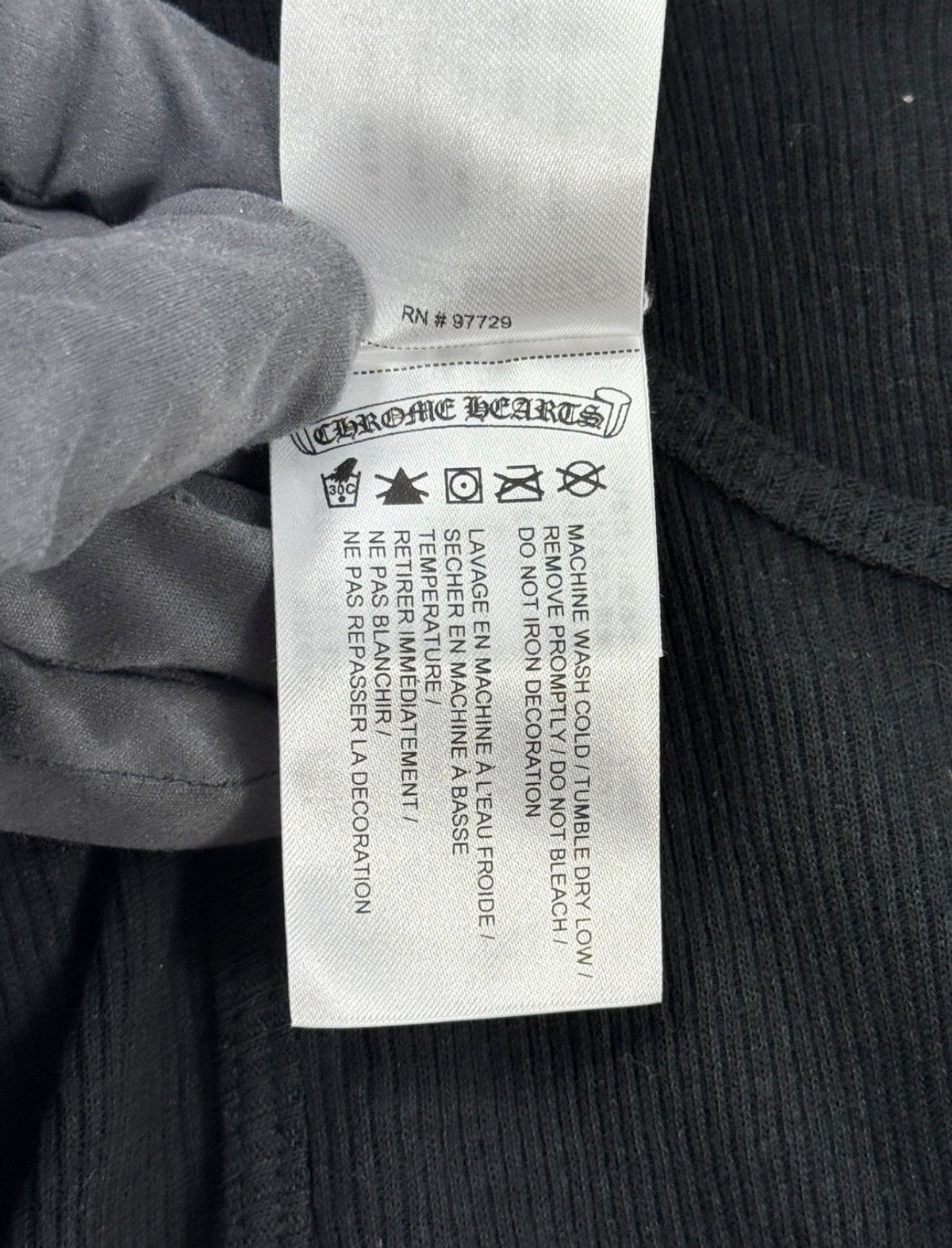 Chrome Hearts Cross Print Ribbed Tank Top, photo 4