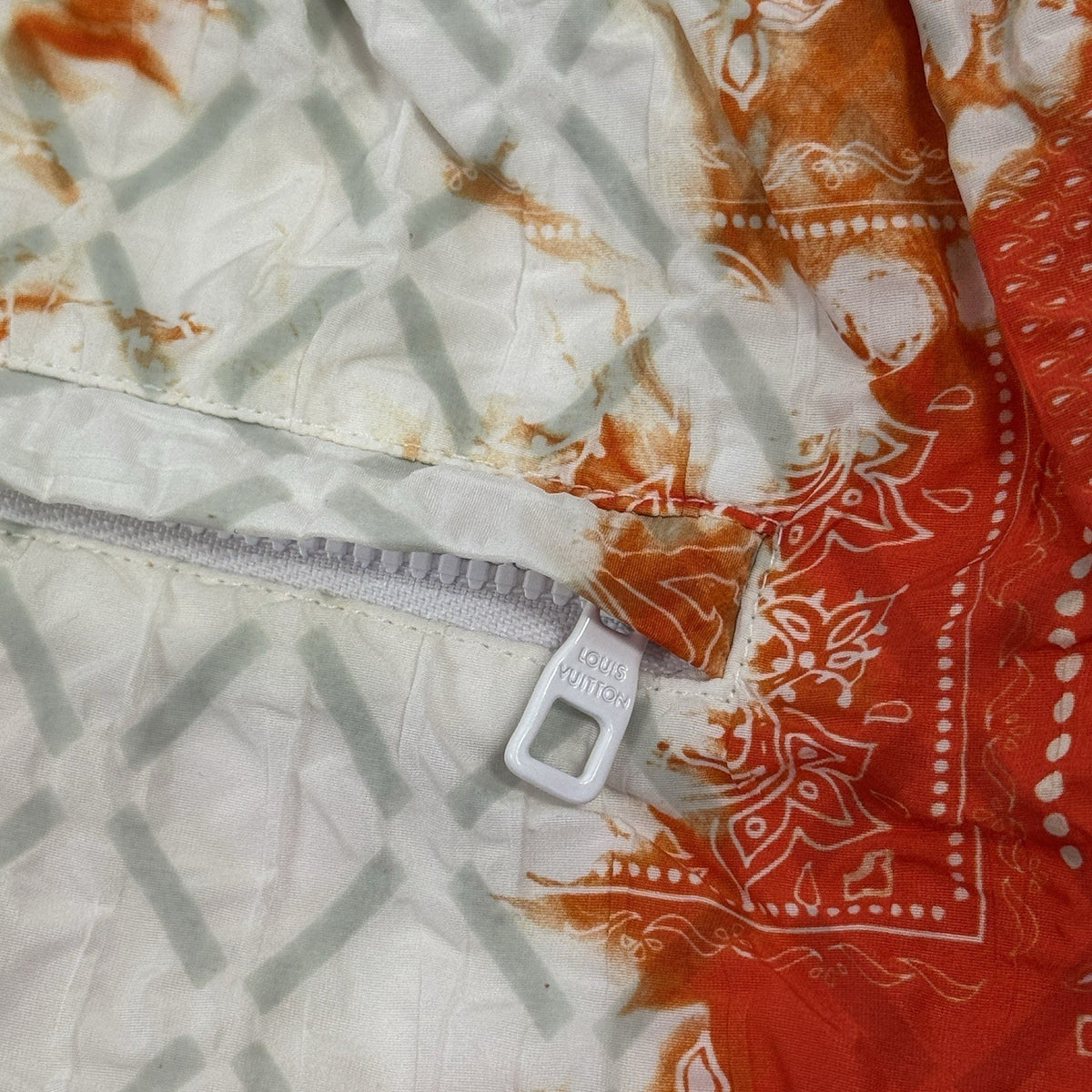 Louis Vuitton x Virgil Abloh FW22 Monogram Bandana Quilted Tracksuit Shorts:, photo 6