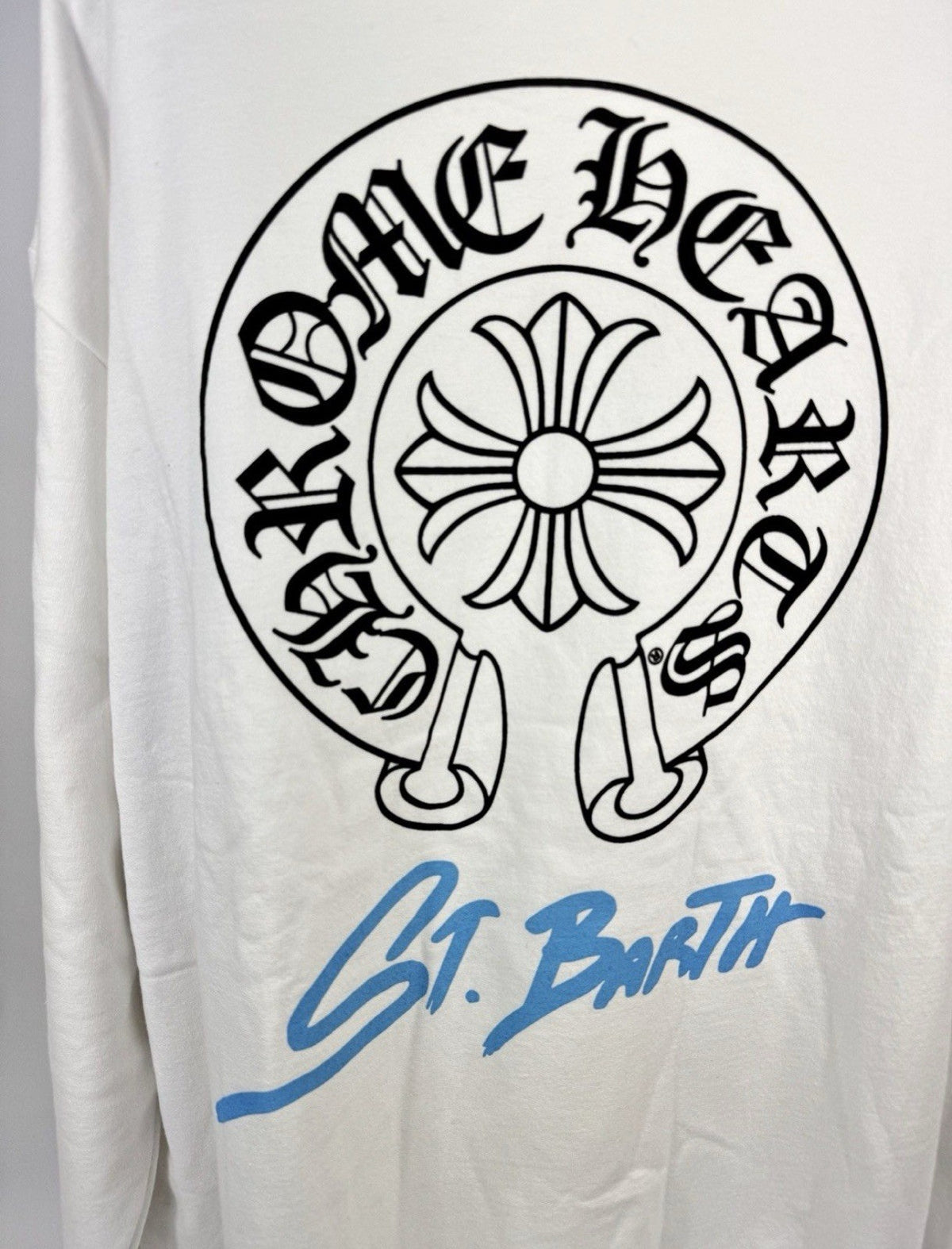 Chrome Hearts St. Barth Exclusive Horseshoe Cross Print Hoodie, photo 4