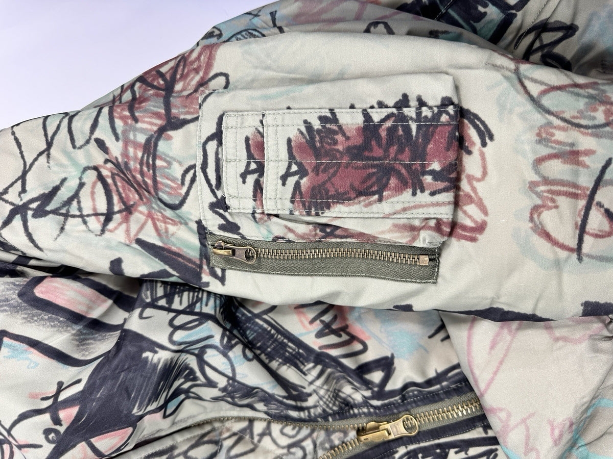 Mowalola New York Graffiti Oversized Reversible Jacket, photo 9