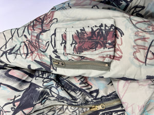 Mowalola New York Graffiti Oversized Reversible Jacket, photo 9