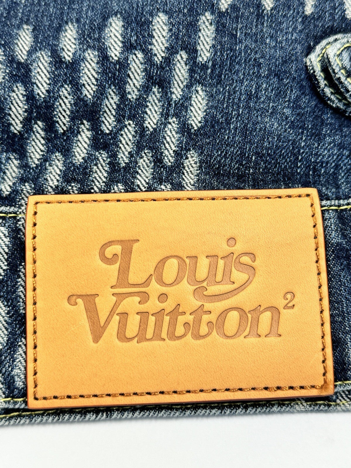 Louis Vuitton x Nigo Monogram Blue Denim Jacket, photo 9