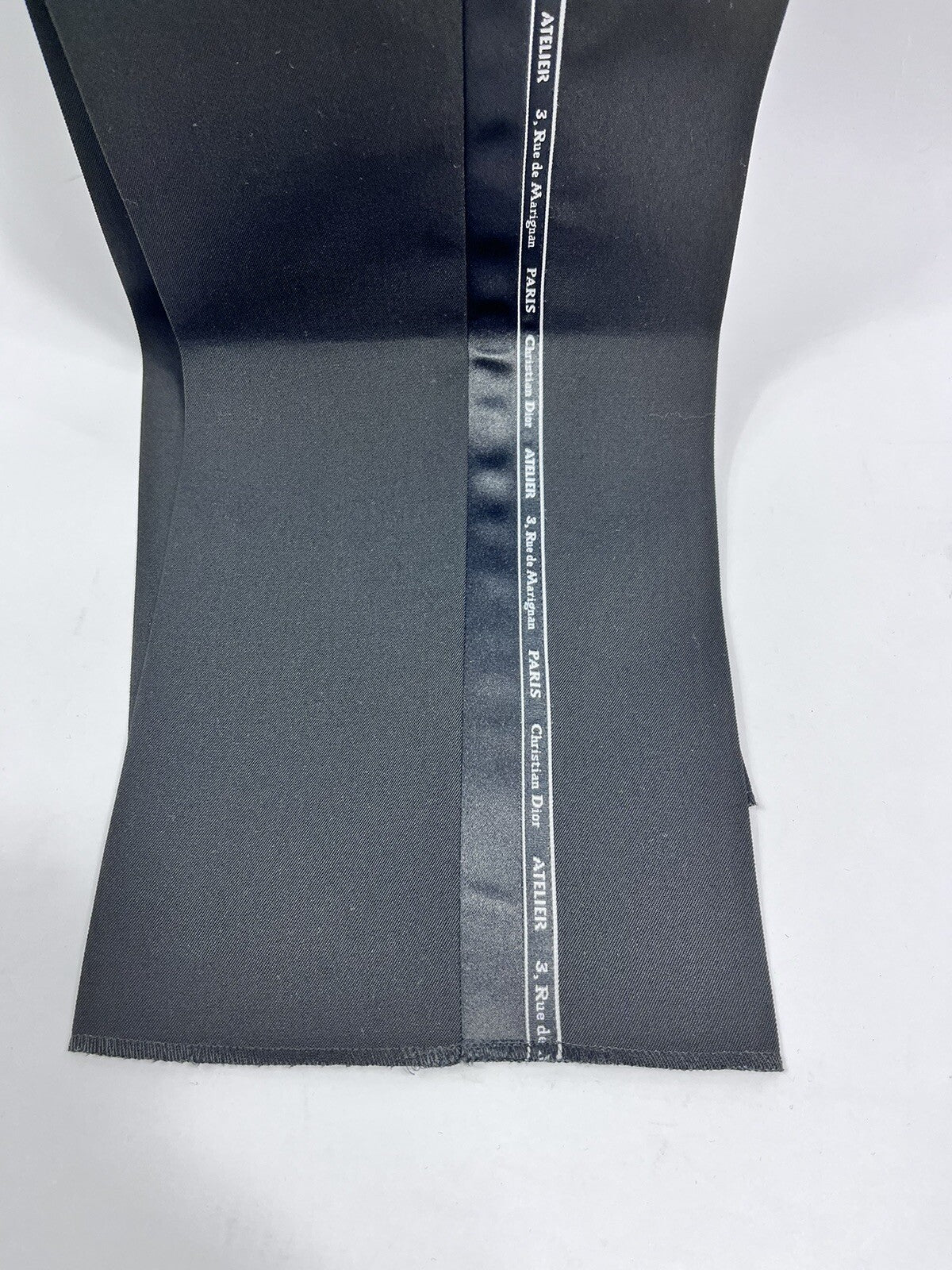 Dior Ruban Logo Black Smart Trousers, photo 3
