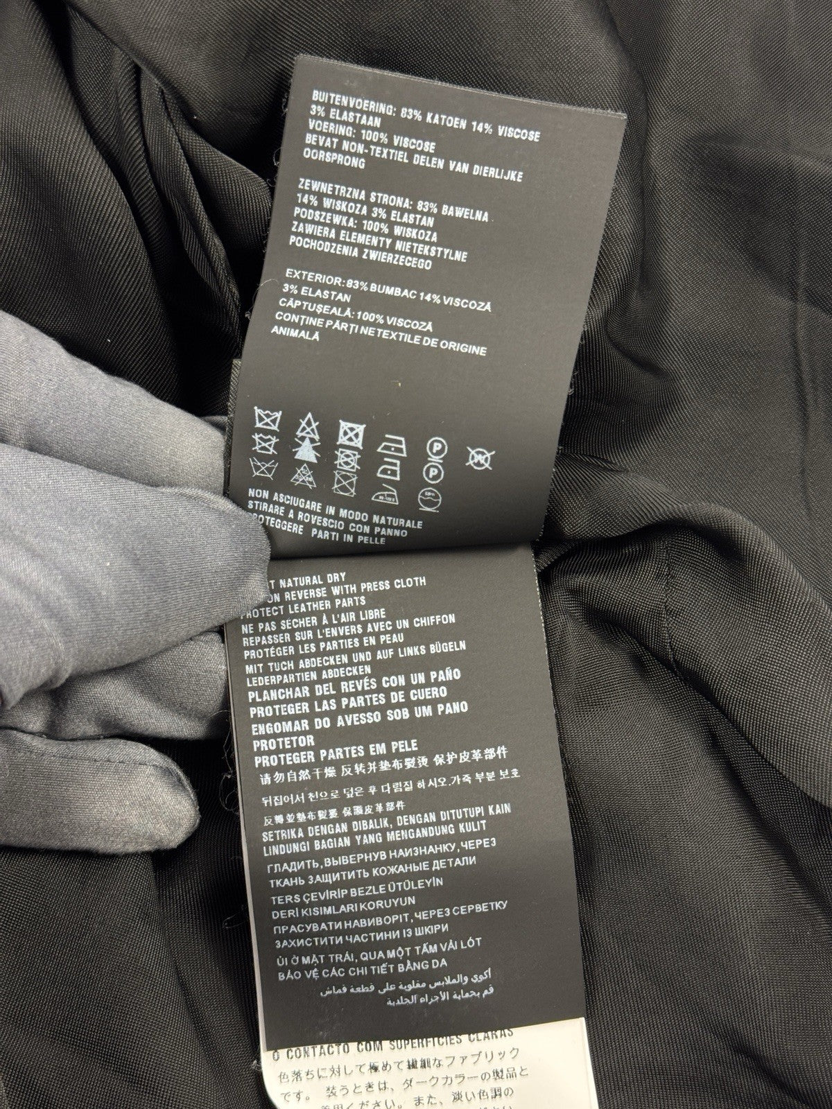 Prada Triangle Logo Velvet Shirt & Trousers, photo 11