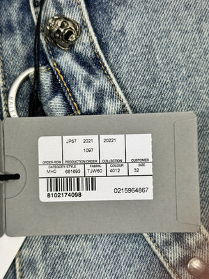 Balenciaga 2 in 1 Raver Japan Denim Jeans / Shorts, photo 22