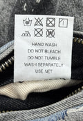 Proleta Re Art Embellished Leather Detail Handmade 1 of 1 Denim Jacket, photo 13
