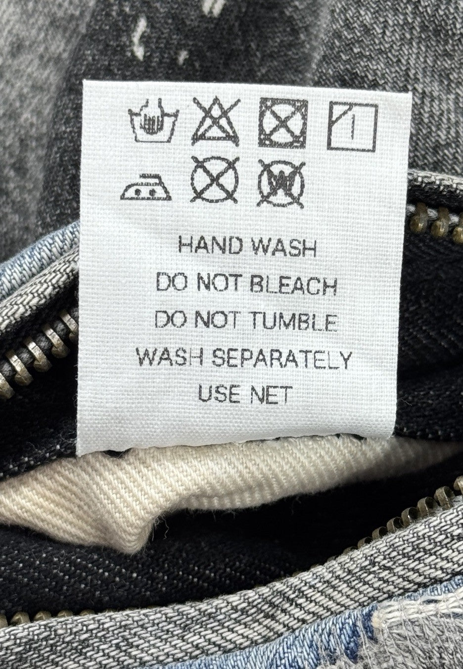 Proleta Re Art Embellished Leather Detail Handmade 1 of 1 Denim Jacket, photo 13