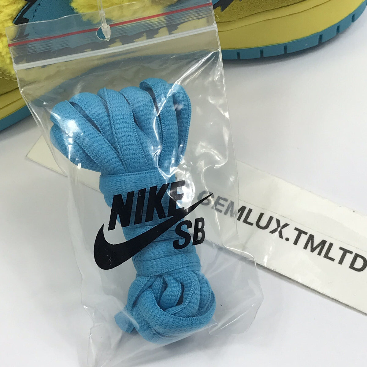 Nike SB Dunk x Grateful Dead Bears Yellow Low Sneakers, photo 8