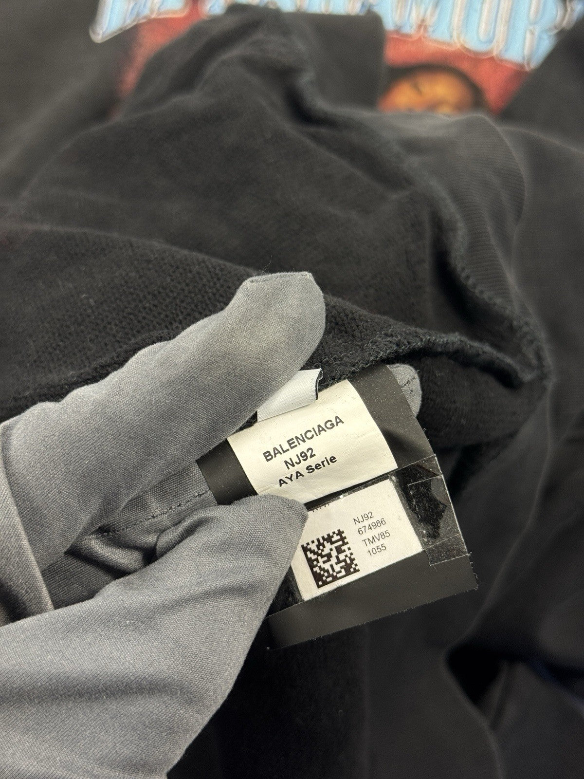Balenciaga Aya Nakamura Merch Oversized Hoodie Sample, photo 6