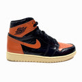 Nike Air Jordan 1 Retro High Black Orange Trainers, photo 6
