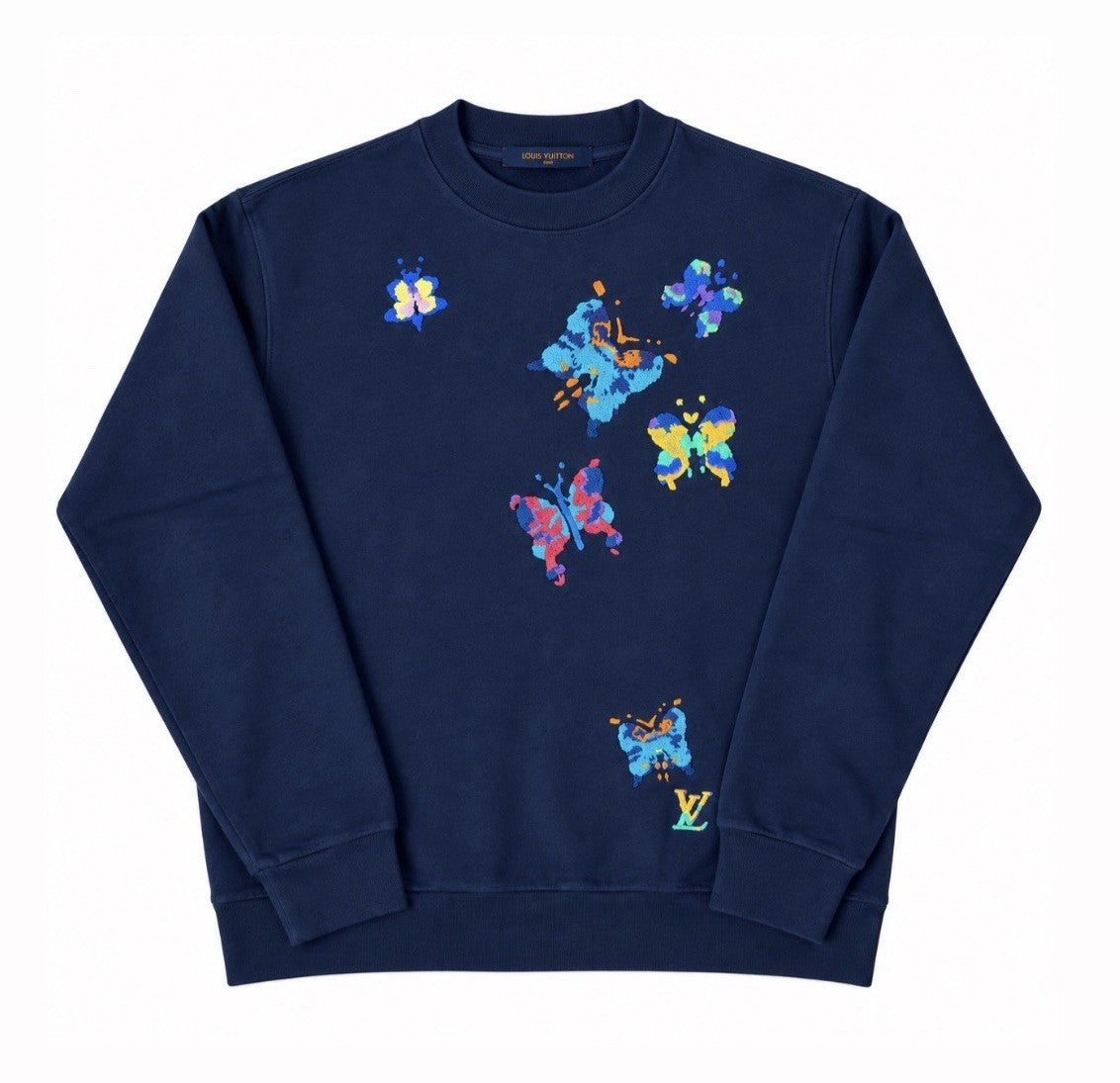 Louis Vuitton x Virgil Abloh FW22 Butterfly Embroidered Jumper, photo 1