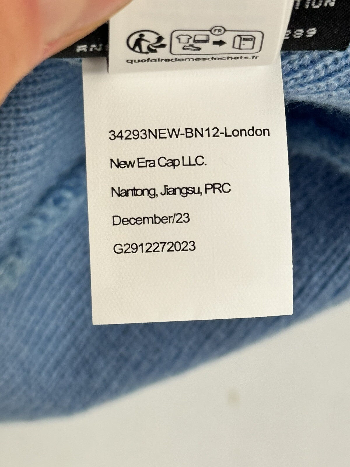 Supreme New Era x Supreme Logo Embroidered Beanie, photo 12
