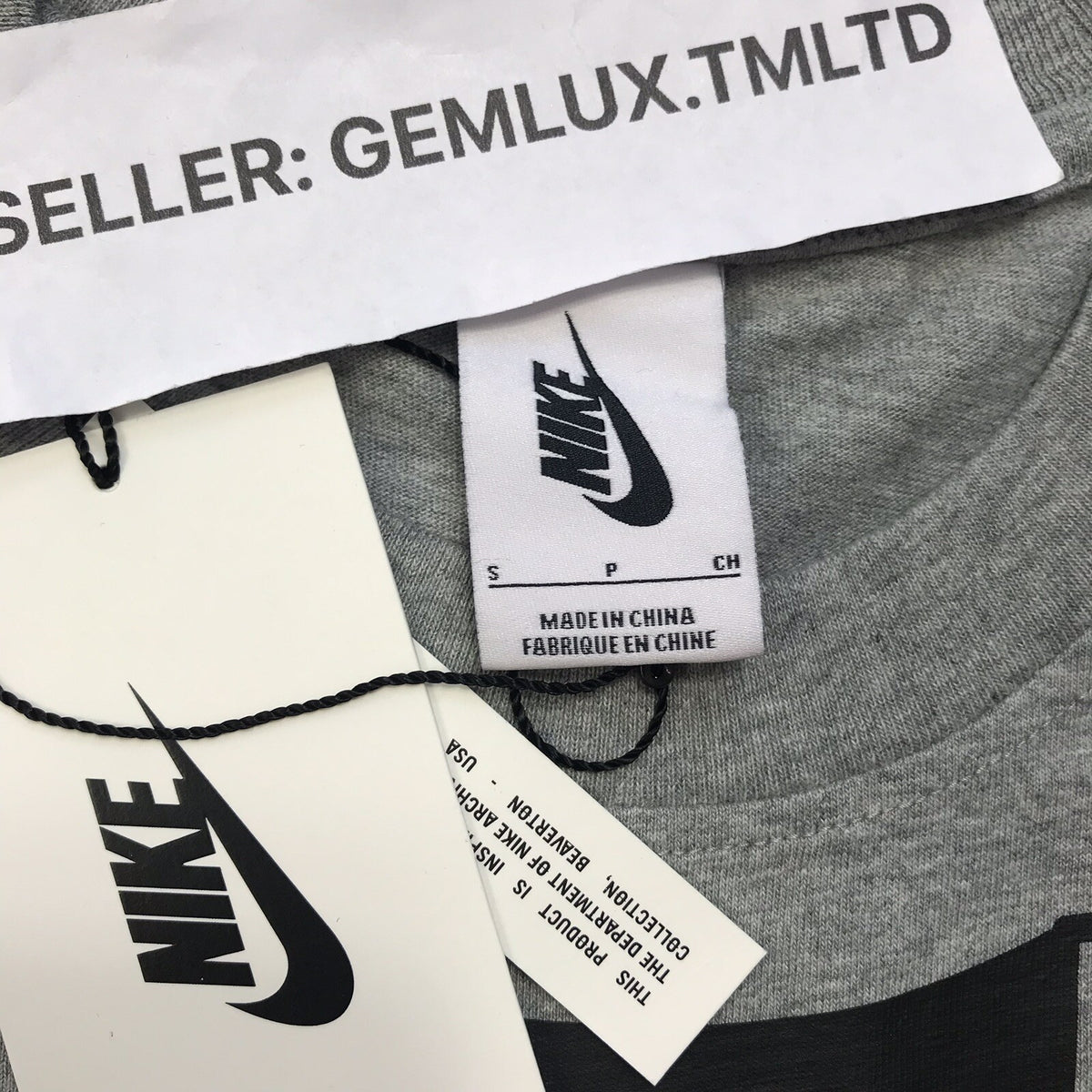 Nike x Off-White NRG A6 Print Grey T-Shirt, photo 5