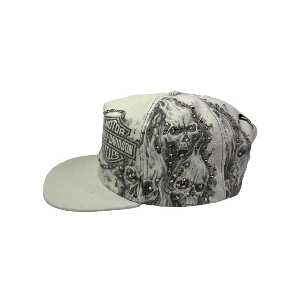 Bossi Harley Davidson 1 of 1 Rhinestone Vintage Cap, photo 1