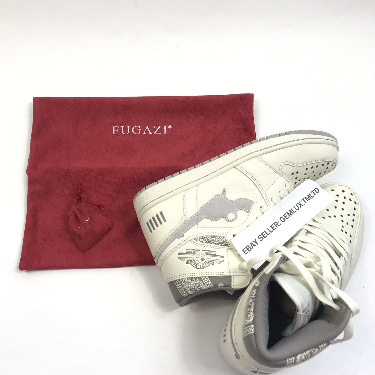 Fugazi One in the Chamber High Top Sneakers, photo 8