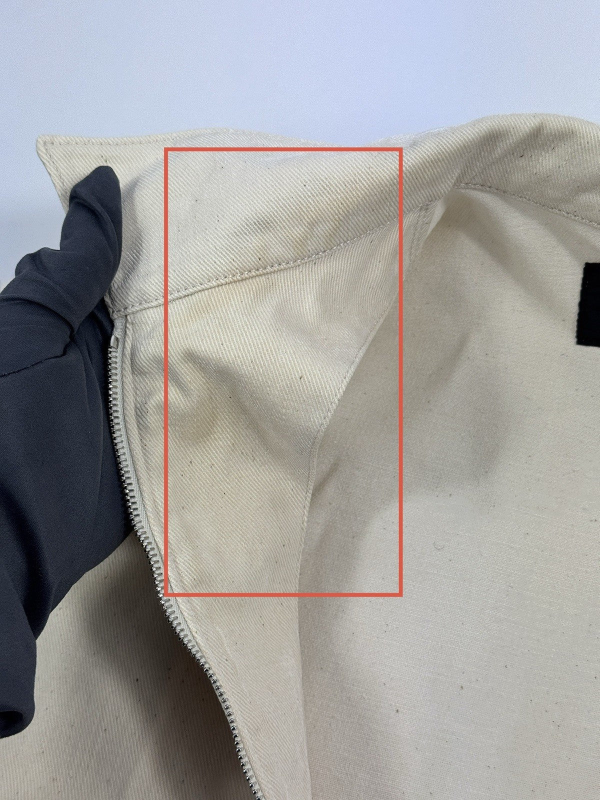 Prada Triangle Logo Oversized Denim Jacket, photo 14
