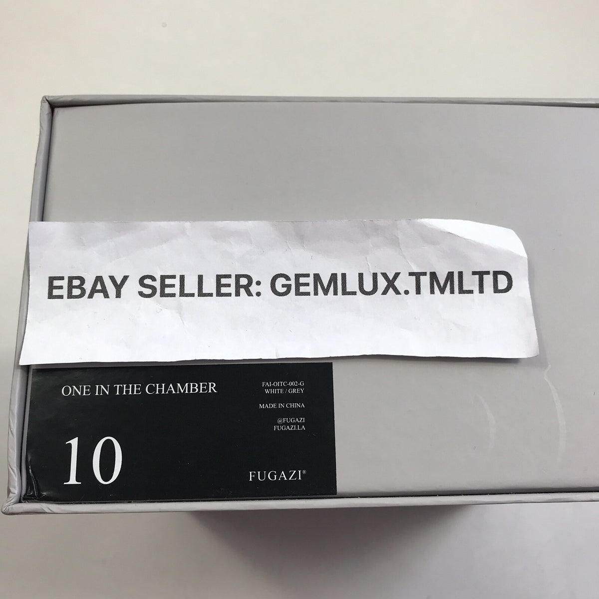 Fugazi One in the Chamber High Top Sneakers, photo 10