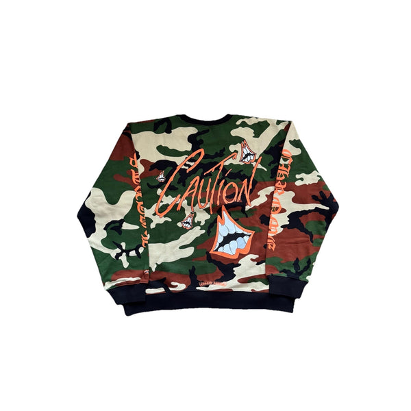 Chrome Hearts x Matty Boy Camo Caution Jumper, photo 2