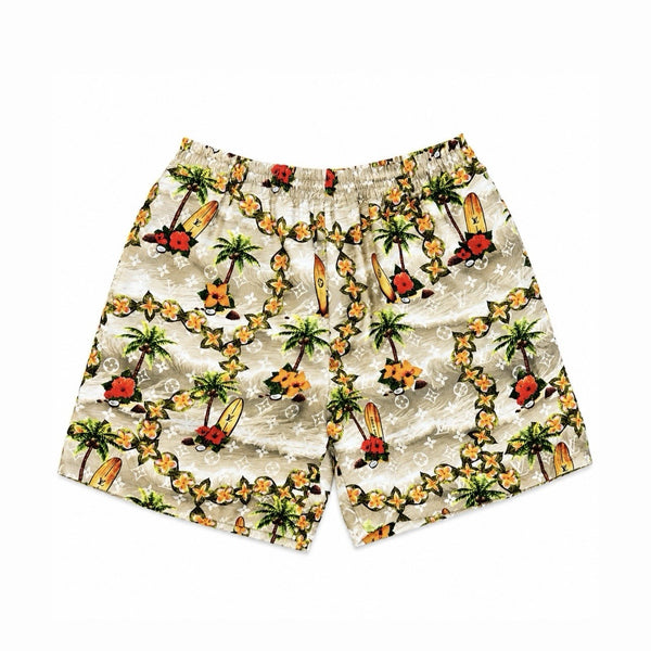 Louis Vuitton x Pharrell Williams Monogram Tropical Silk Shorts, photo 1
