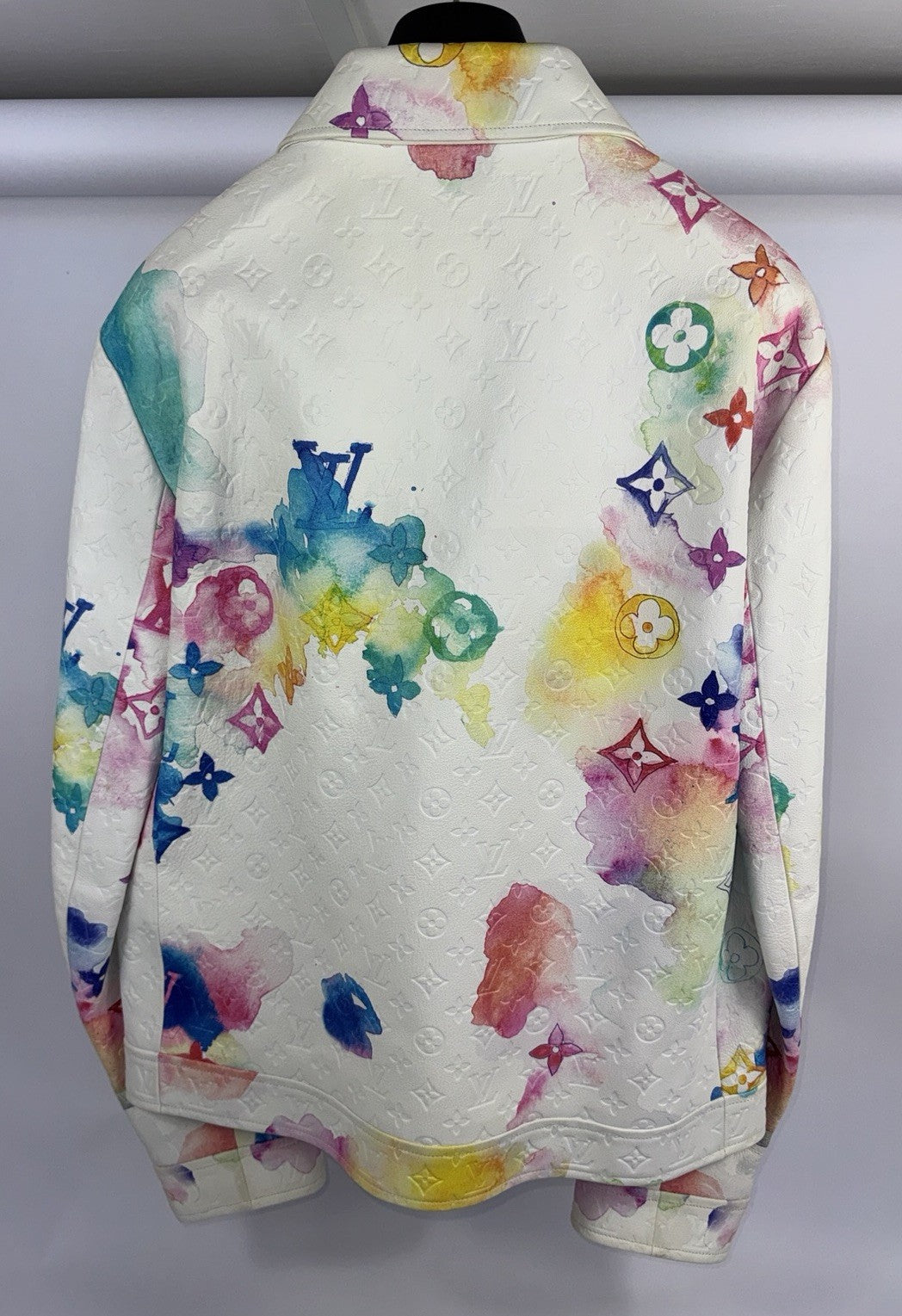 Louis Vuitton By Virgil Abloh Watercolour Leather Jacket, photo 3