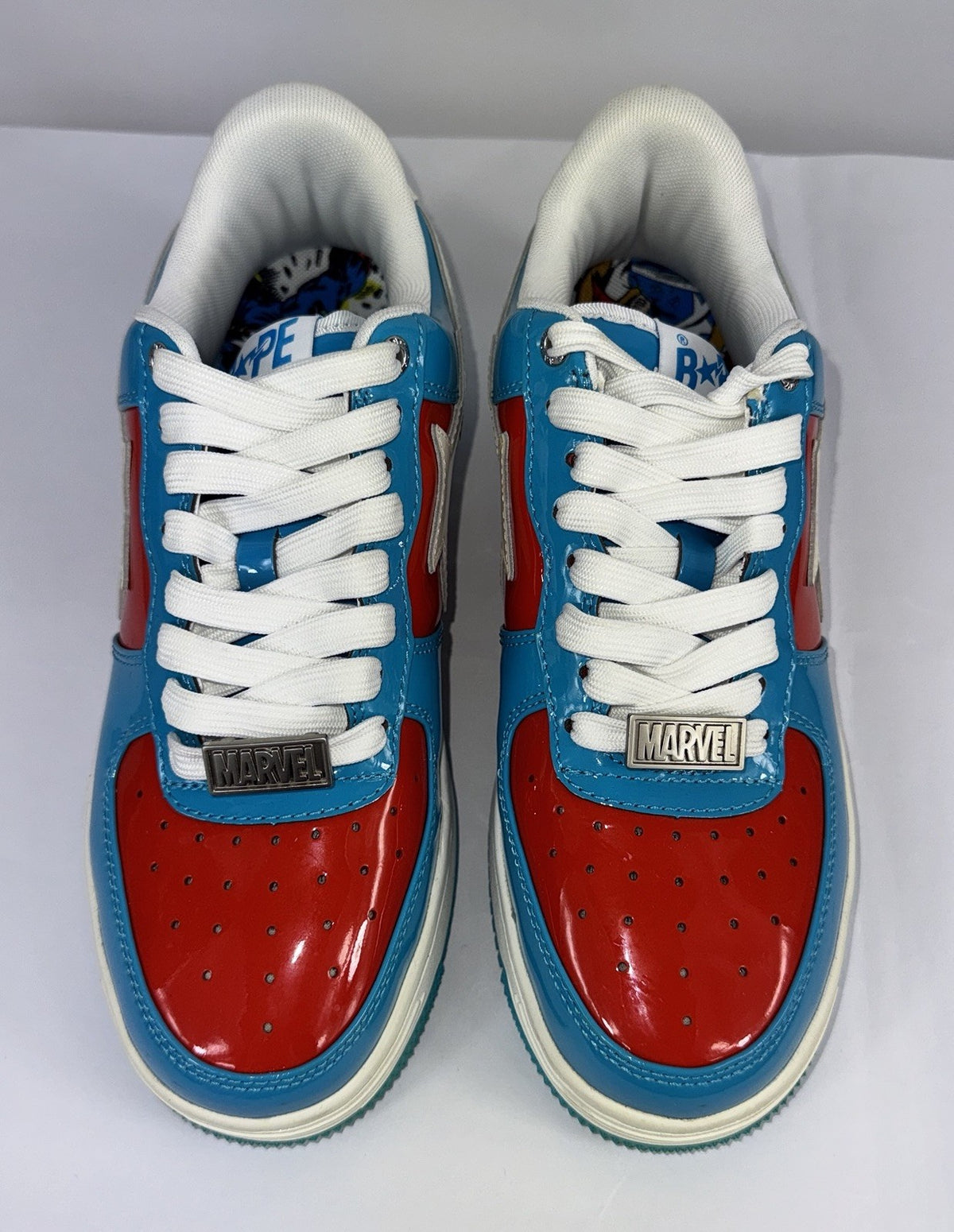 Bape A Bathing Ape Bape STA Marvel Comics Captain America Sneakers, photo 2