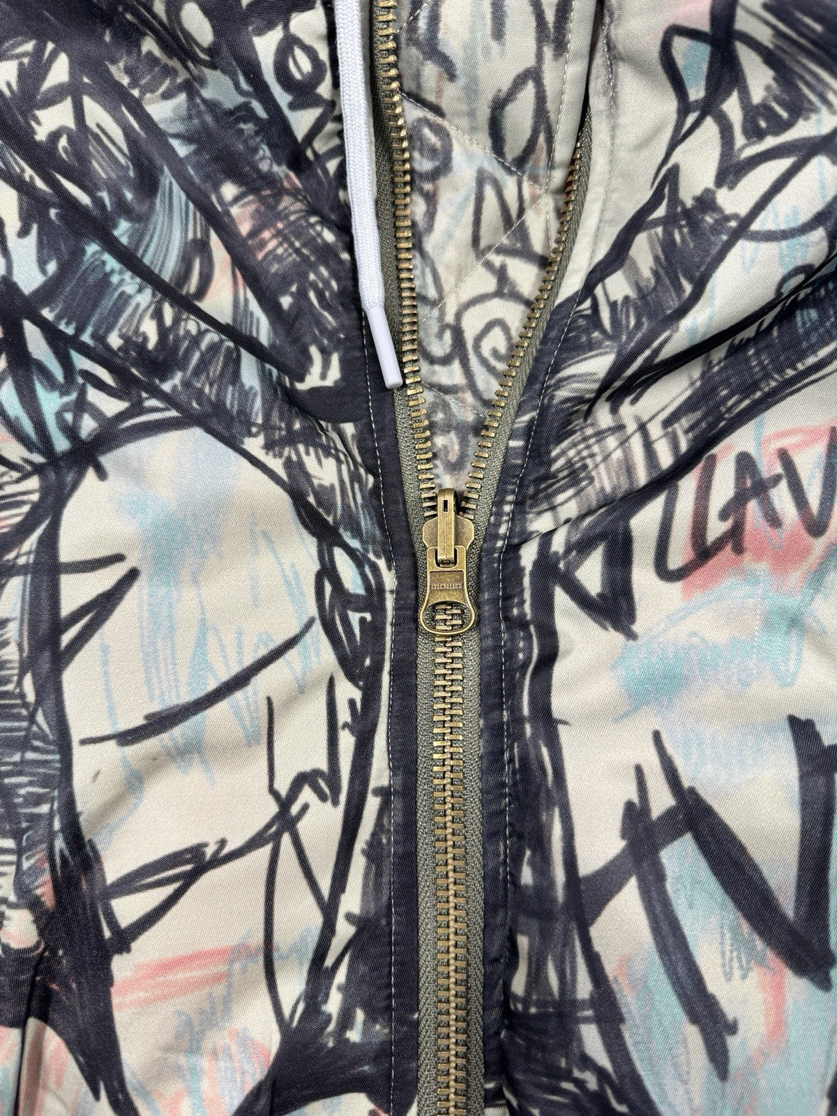 Mowalola New York Graffiti Oversized Reversible Jacket, photo 6