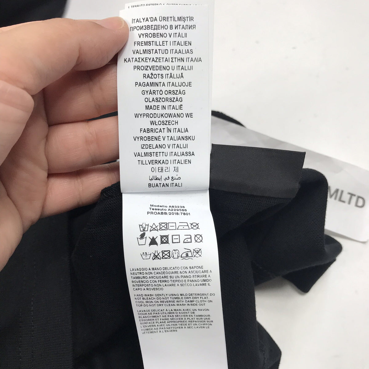 Versace x Kith Black Embroidered Donatella Medusa T-Shirt, photo 9