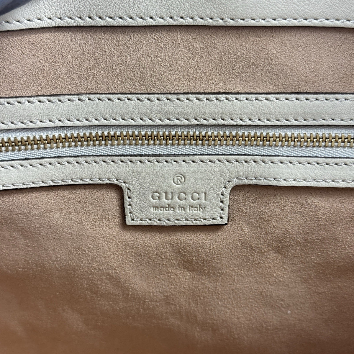 Gucci Padlock GG Supreme Medium Canvas Tote Bag With Gold Hardware, photo 10