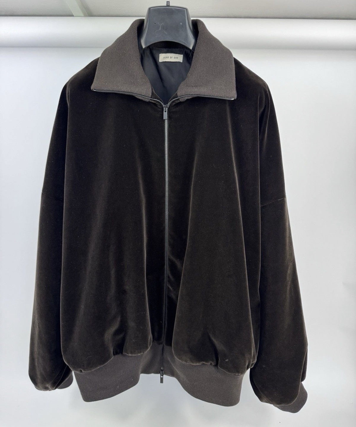 Fear of God Velvet Oversized Track Jacket & Trousers Set, photo 2