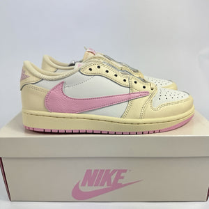 Jordan 1 Retro OG SP x Travis Scott Shy Pink Trainers, photo 2