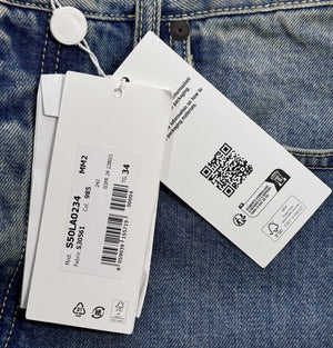 Maison Margiela Panelled Straight Leg Baggy Jeans، الصورة 14